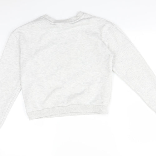 Primark Girls White   Pullover Sweatshirt Size 14-15 Years  - UNICORN