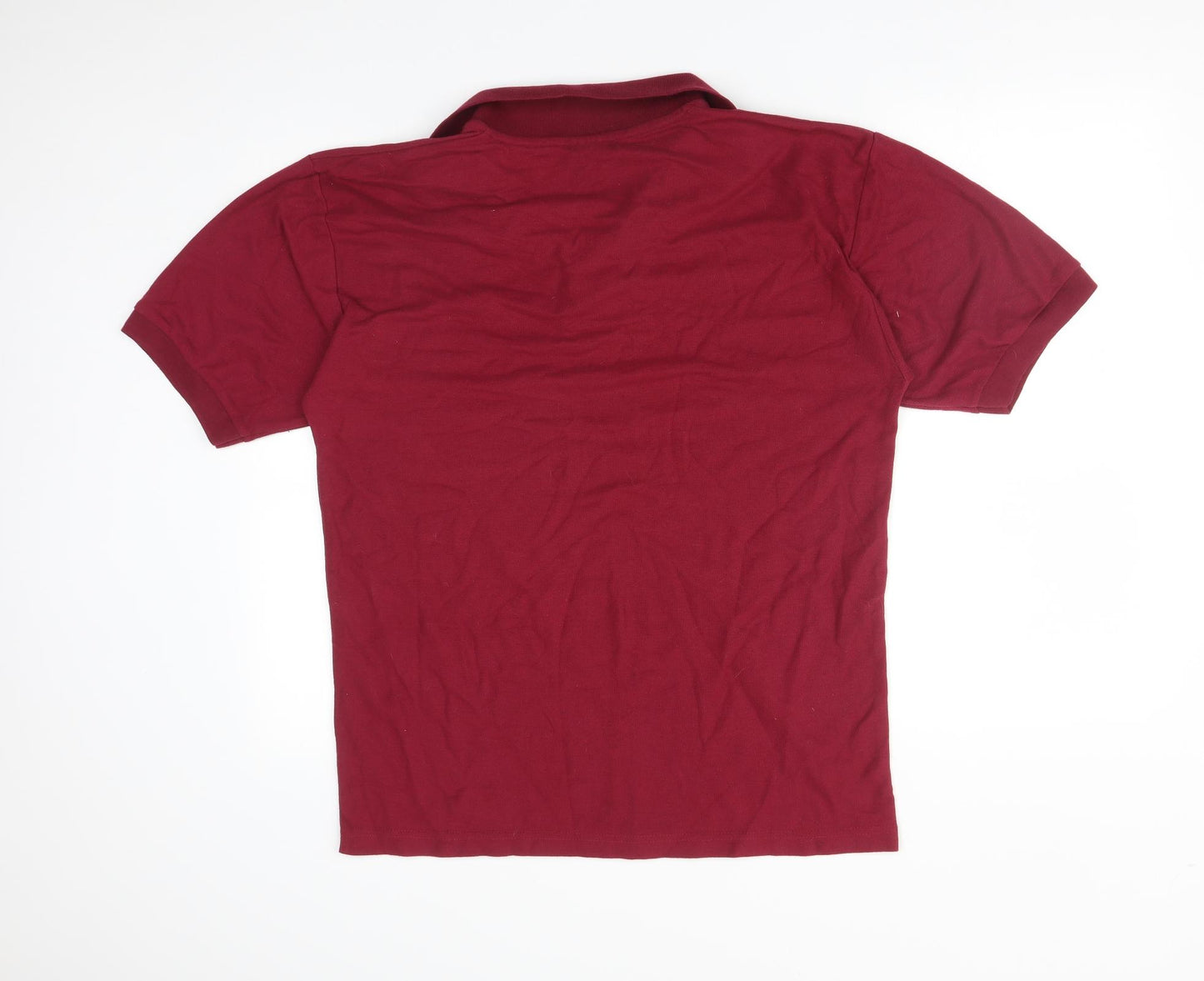 BETTER BASICS Mens Red    Polo Size L