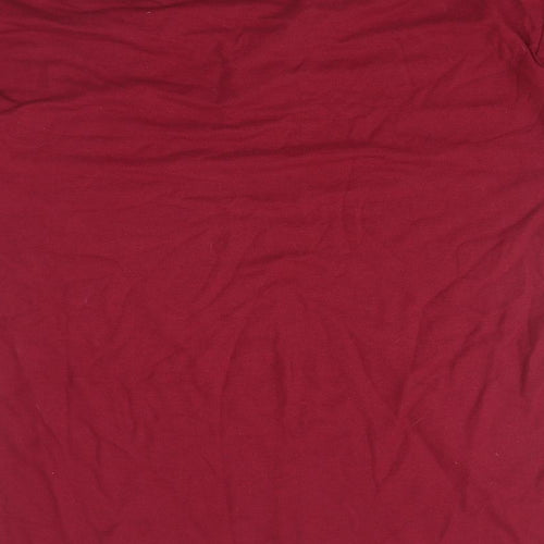 BETTER BASICS Mens Red    Polo Size L