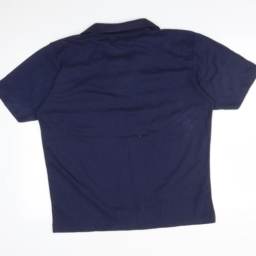 CLASSIC STYLE Mens Blue    Polo Size L
