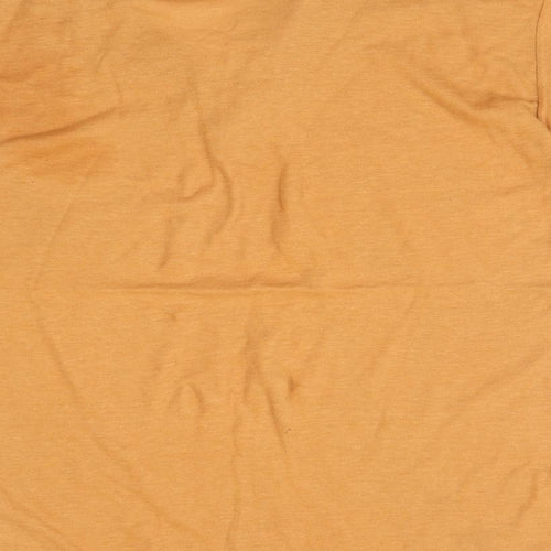 Fellini Mens Orange    Polo Size L