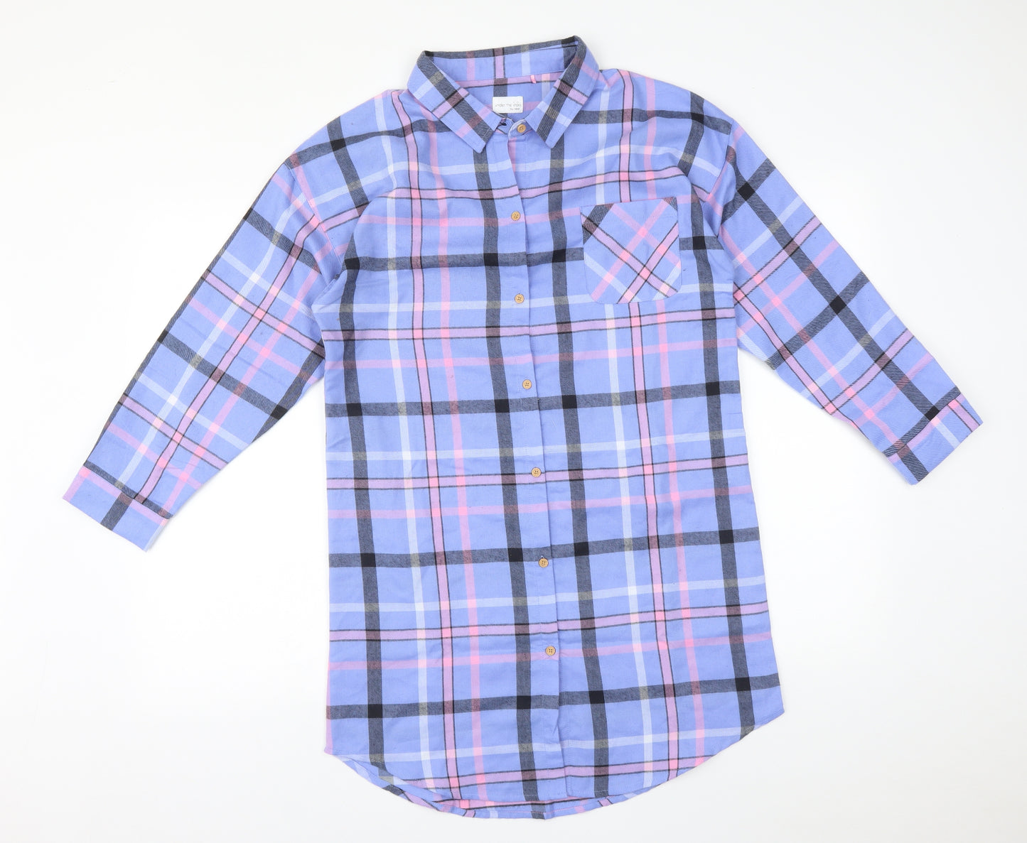 NEXT Girls Pink Check   Nightshirt Size 13 Years