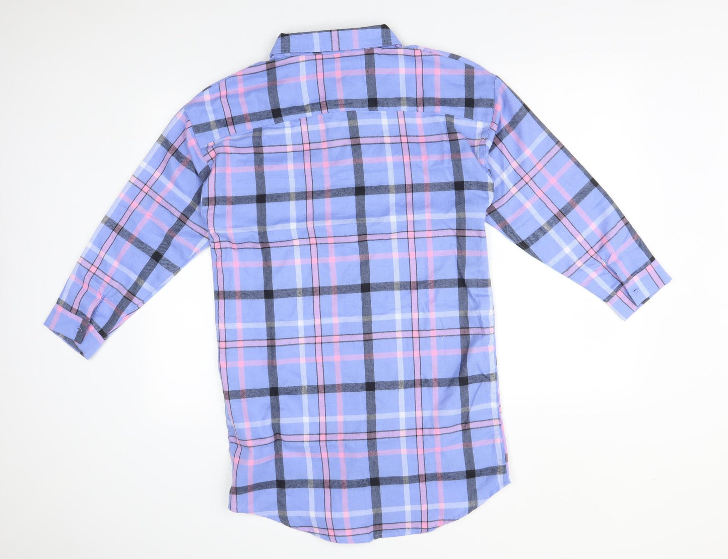 NEXT Girls Pink Check   Nightshirt Size 13 Years