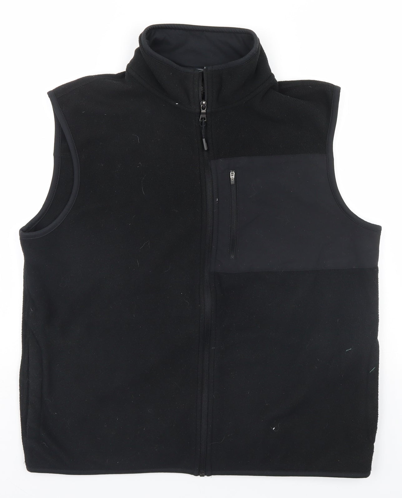Marks and Spencer Mens Black   Vest Jumper Size M