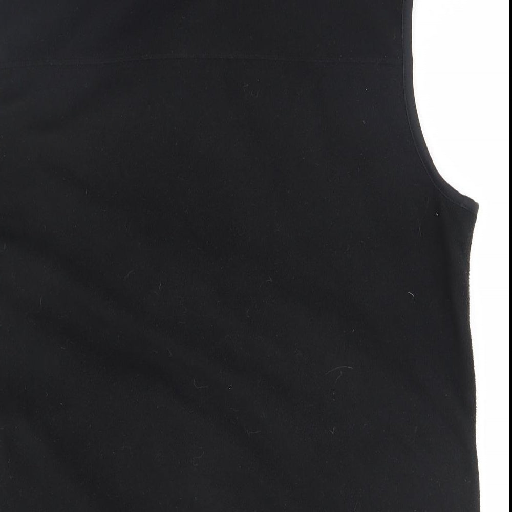 Marks and Spencer Mens Black   Vest Jumper Size M