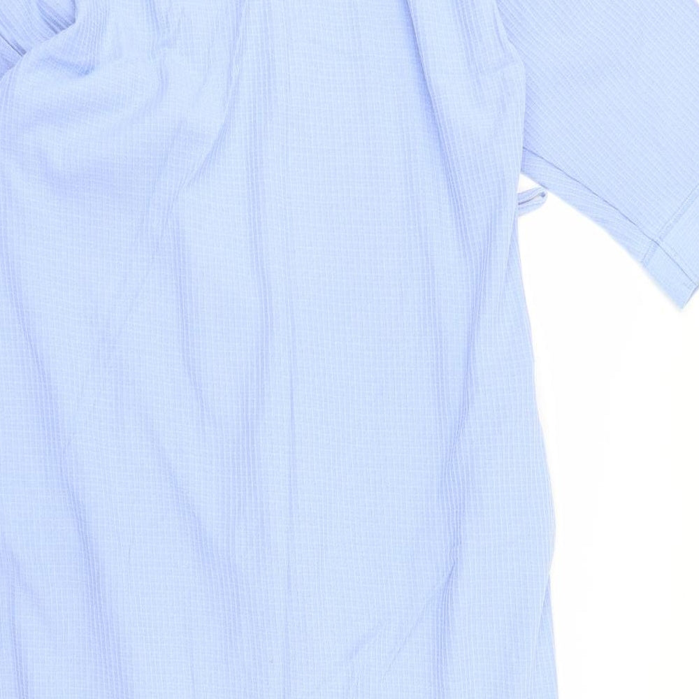 Marks and Spencer Womens Blue Solid  Top Gown Size 16