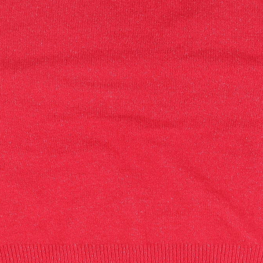 Primark Womens Red   Pullover Jumper Size 12