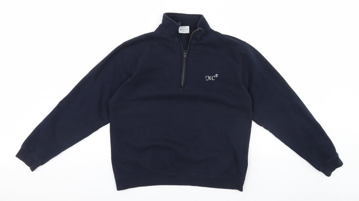 Awdis Mens Blue Pullover Jumper Size M