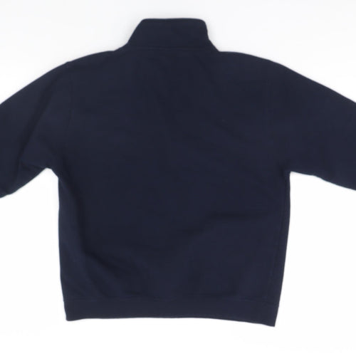 Awdis Mens Blue   Pullover Jumper Size M