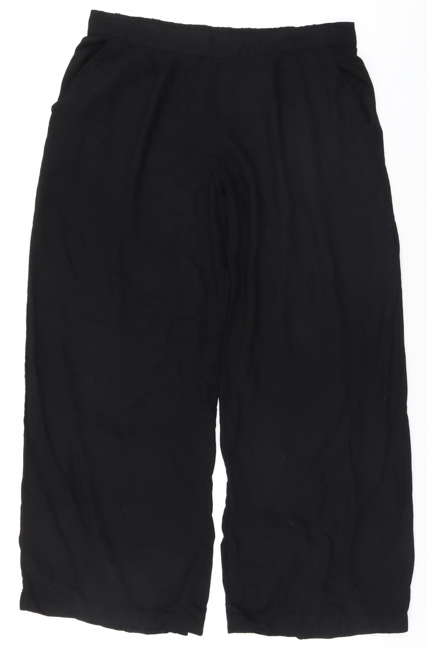 Autograph Womens Black   Trousers  Size 14 L26 in