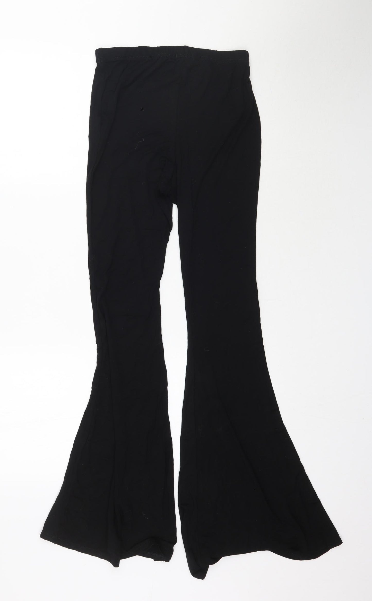 Pretty little thing Womens Black    Leggings Size 8 L33 in - Flared