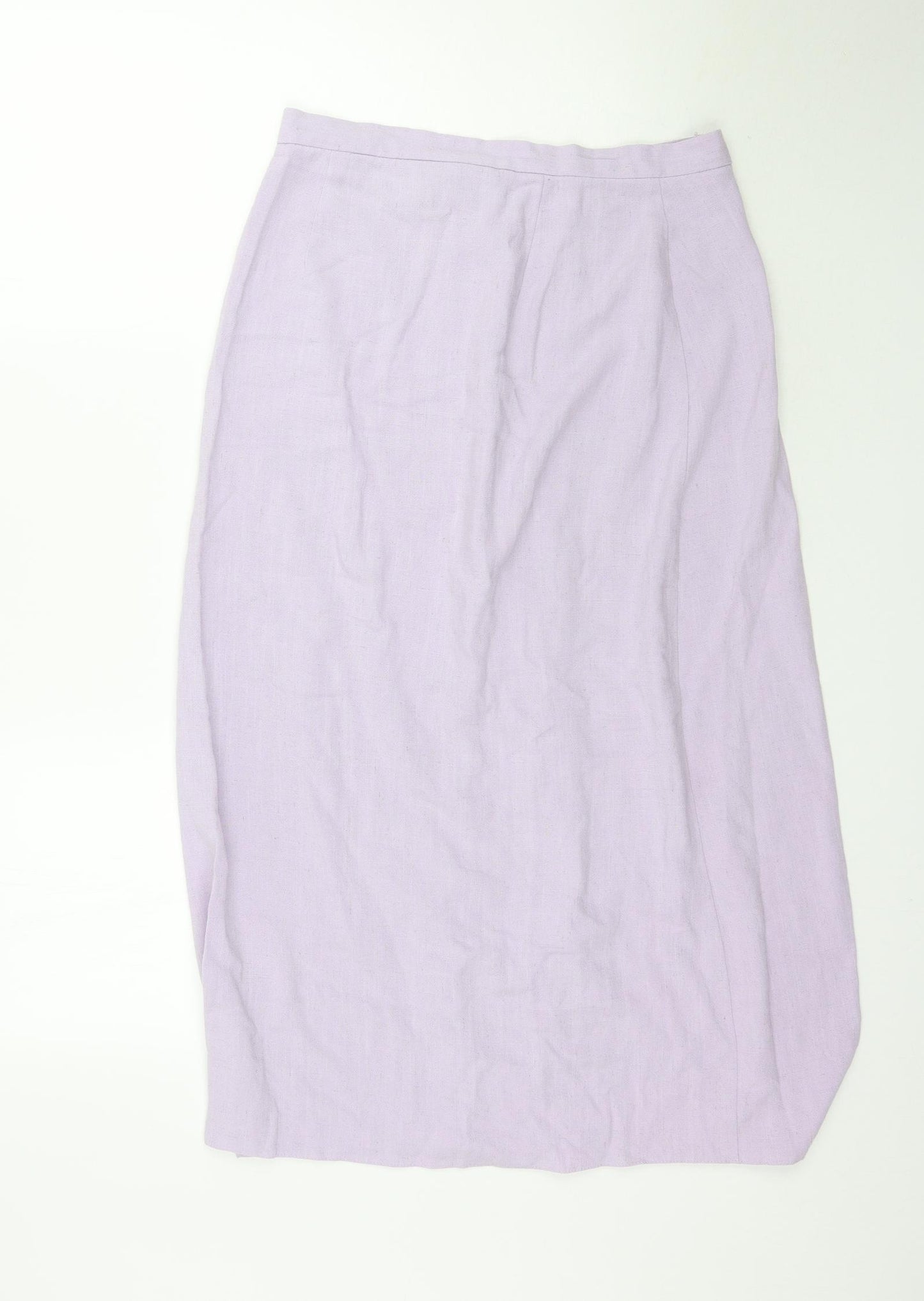 New Look Womens Purple   A-Line Skirt Size 10
