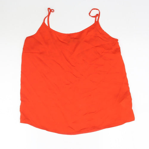 Marks and Spencer Womens Red   Camisole Blouse Size 10