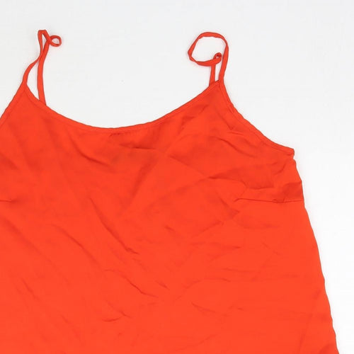 Marks and Spencer Womens Red   Camisole Blouse Size 10