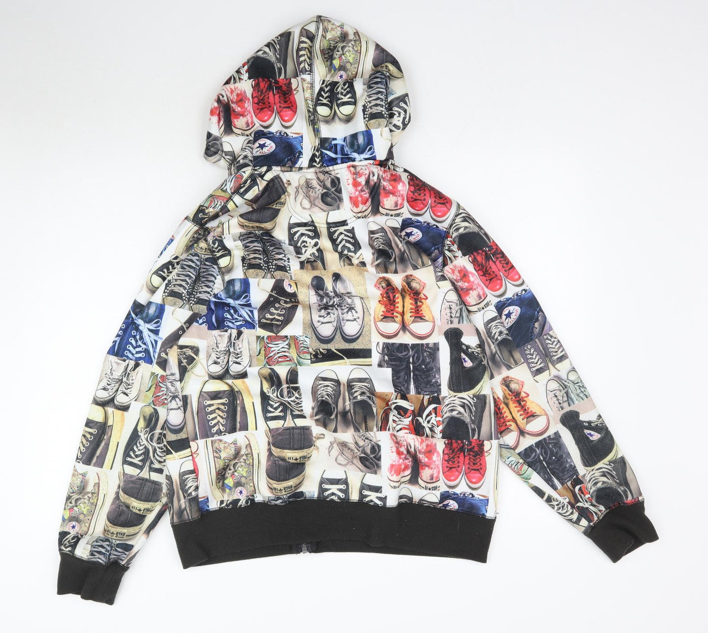 Converse Boys Multicoloured   Full Zip Hoodie Size XL  - All Star Converse
