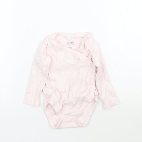 F&F Girls Pink   Babygrow One-Piece Size 3-6 Months