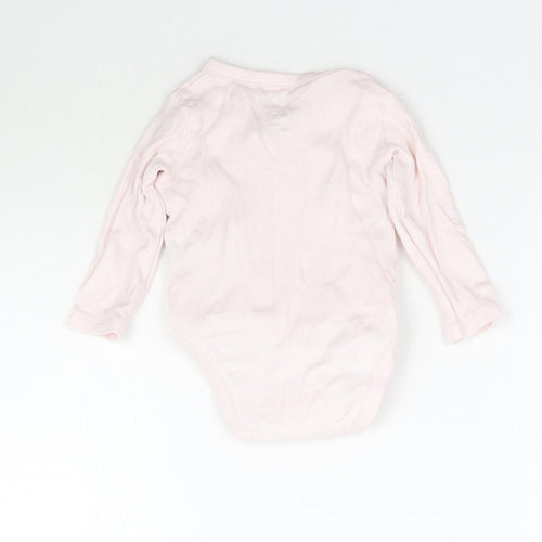 F&F Girls Pink   Babygrow One-Piece Size 3-6 Months