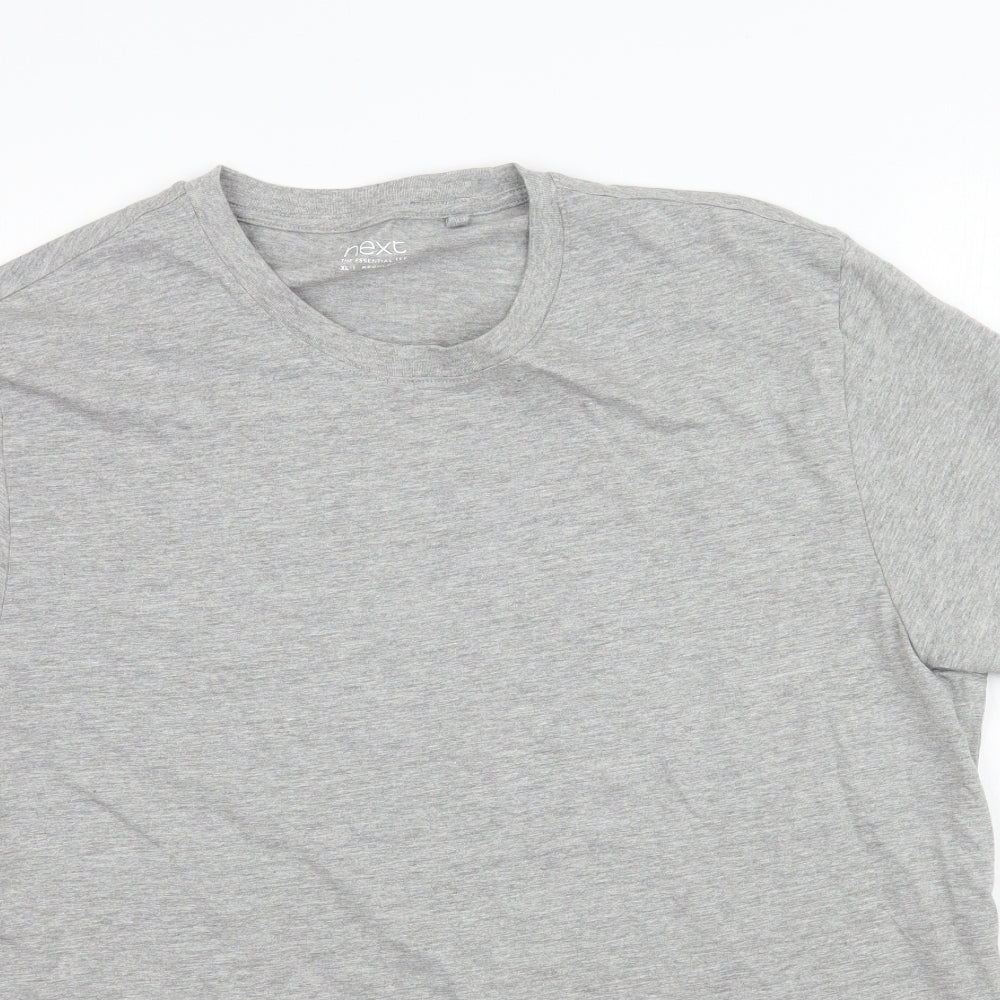NEXT Mens Grey    T-Shirt Size XL