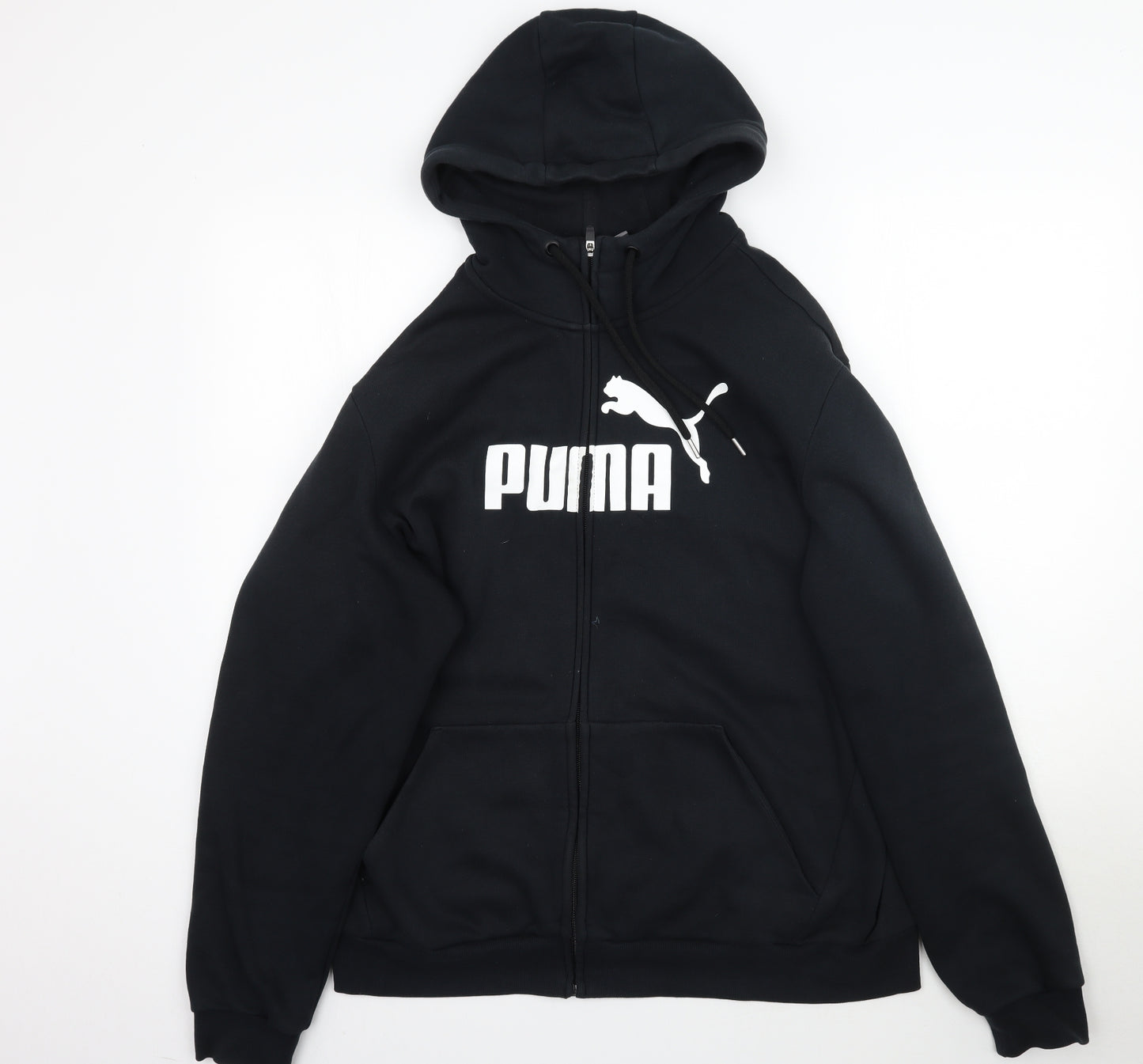 PUMA Mens Black   Full Zip Hoodie Size XL