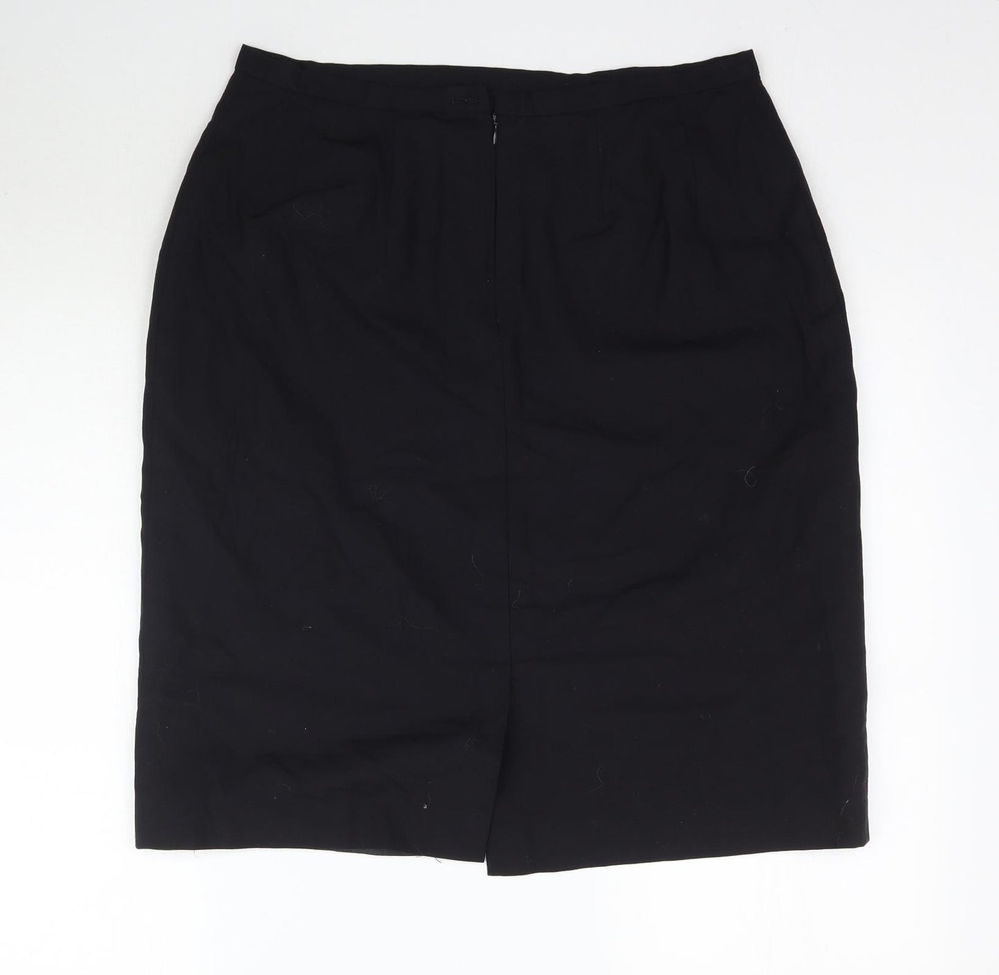 disley Womens Black   Straight & Pencil Skirt Size 18  - Work Office