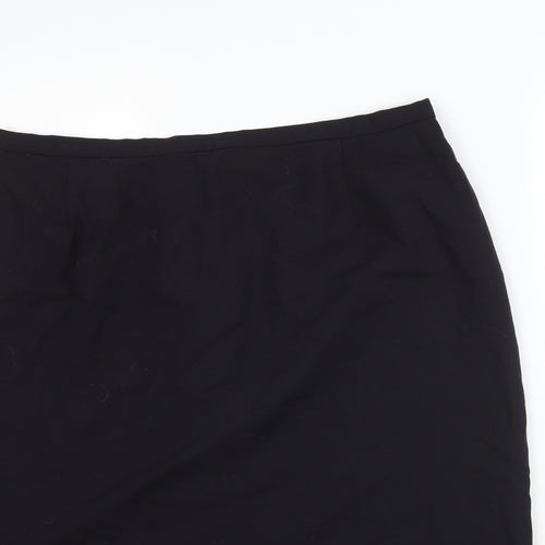 disley Womens Black   Straight & Pencil Skirt Size 18  - Work Office
