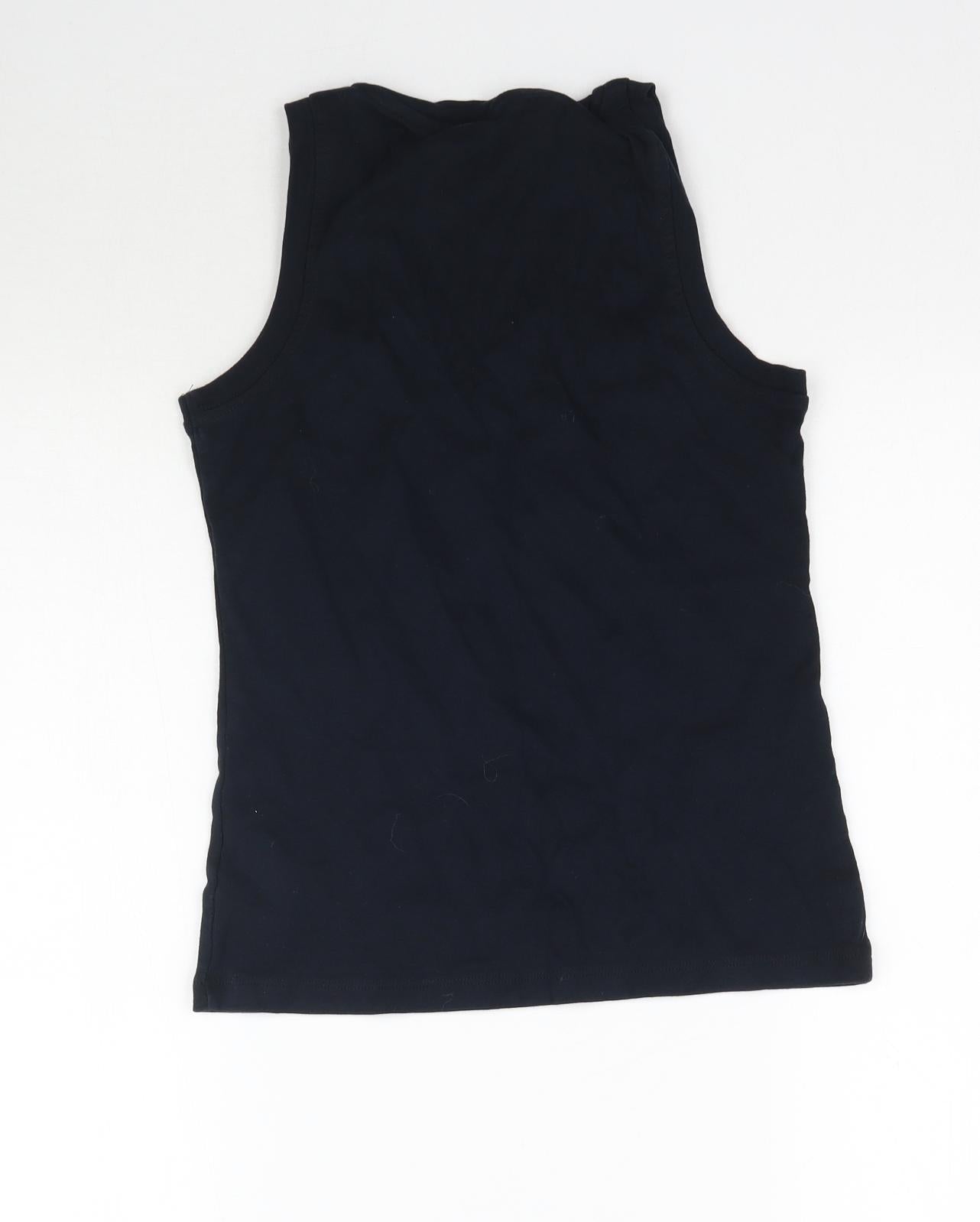 Cherokee Womens Blue   Basic T-Shirt Size 12