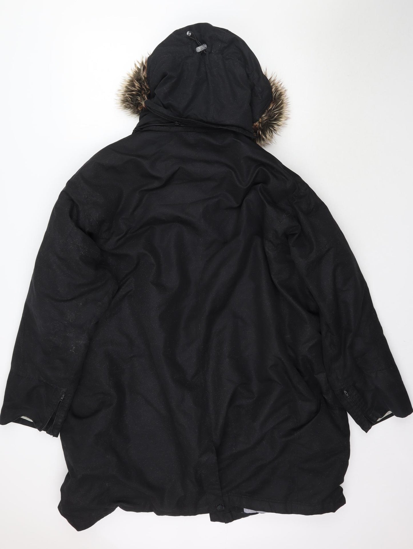 Trespass Womens Black   Parka Coat Size XL