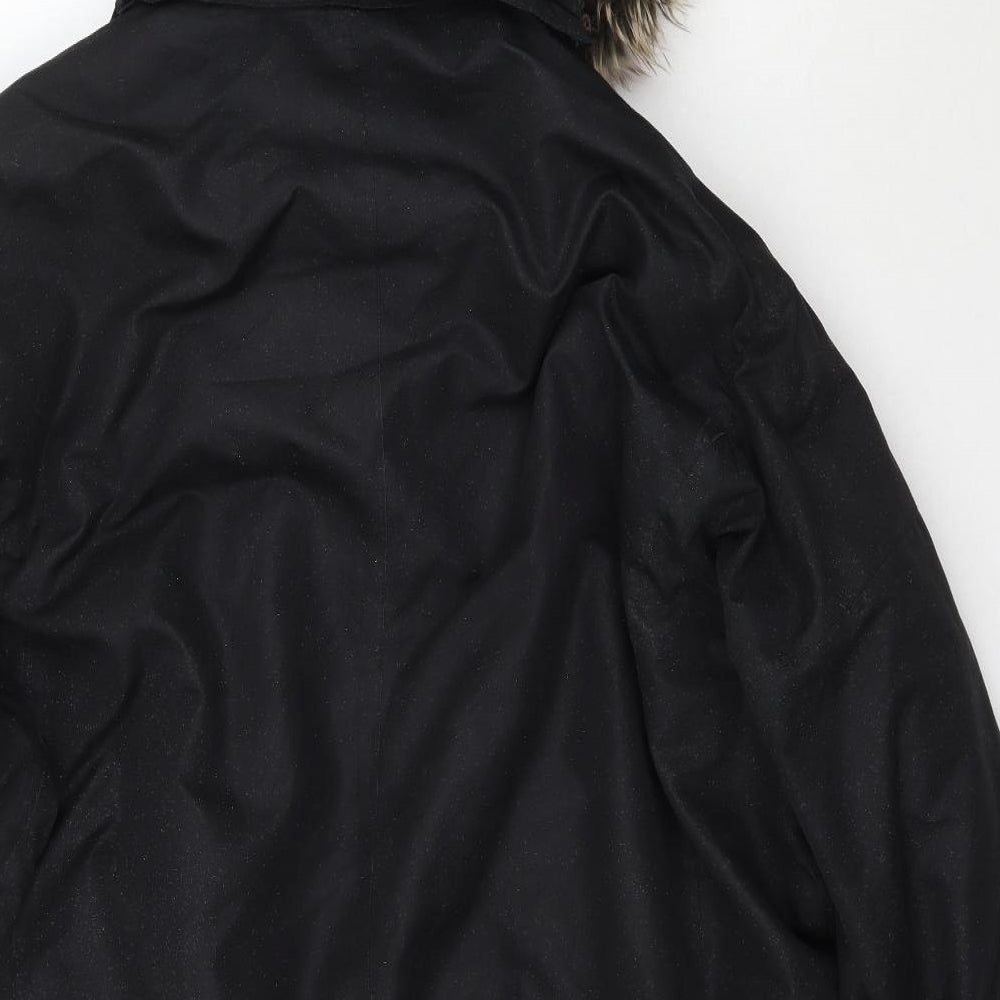 Trespass Womens Black   Parka Coat Size XL