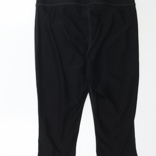 Athlete works Womens Black   Biker Shorts Size M