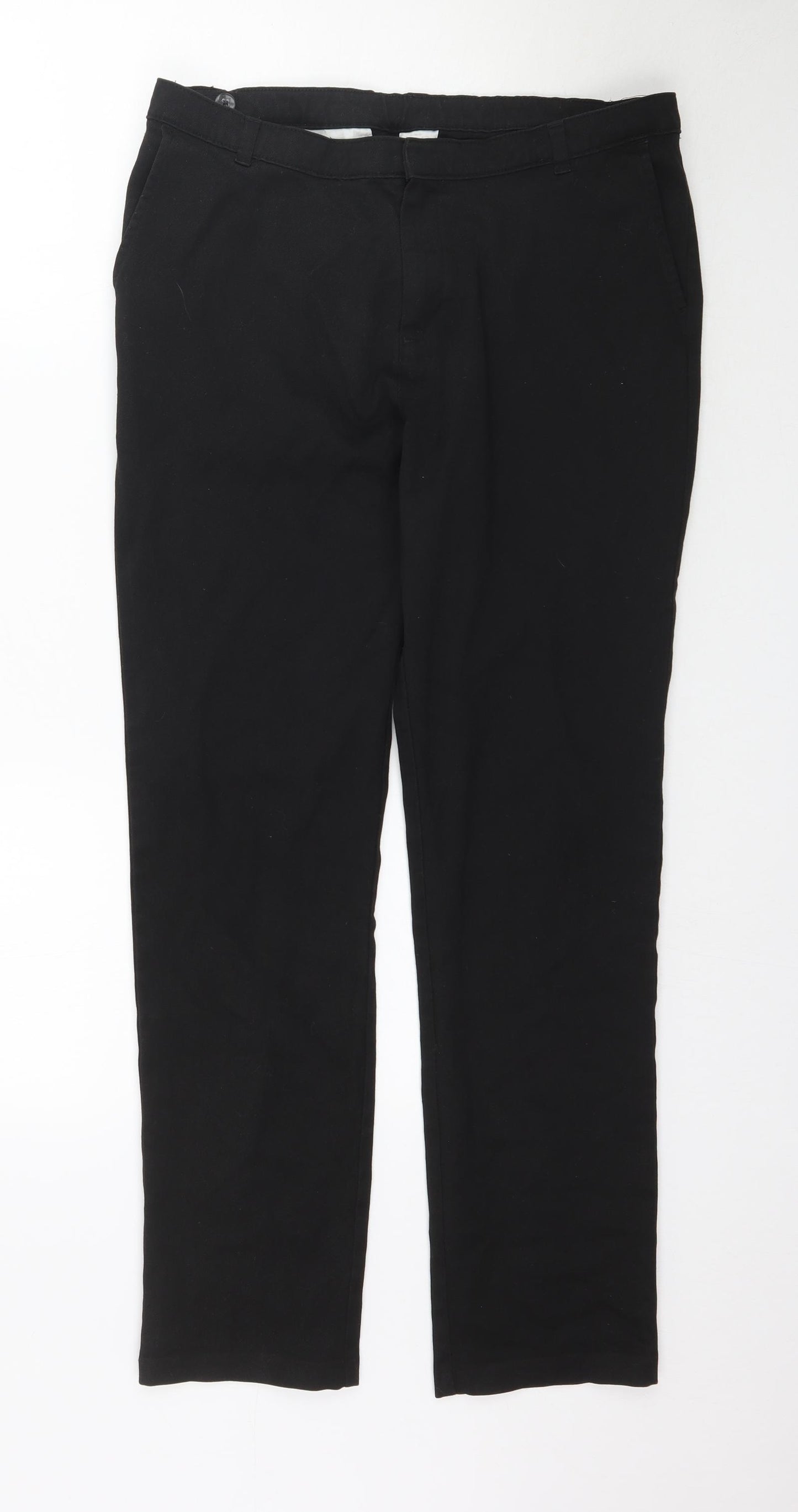 George Girls Black    Trousers Size 16 Years - School