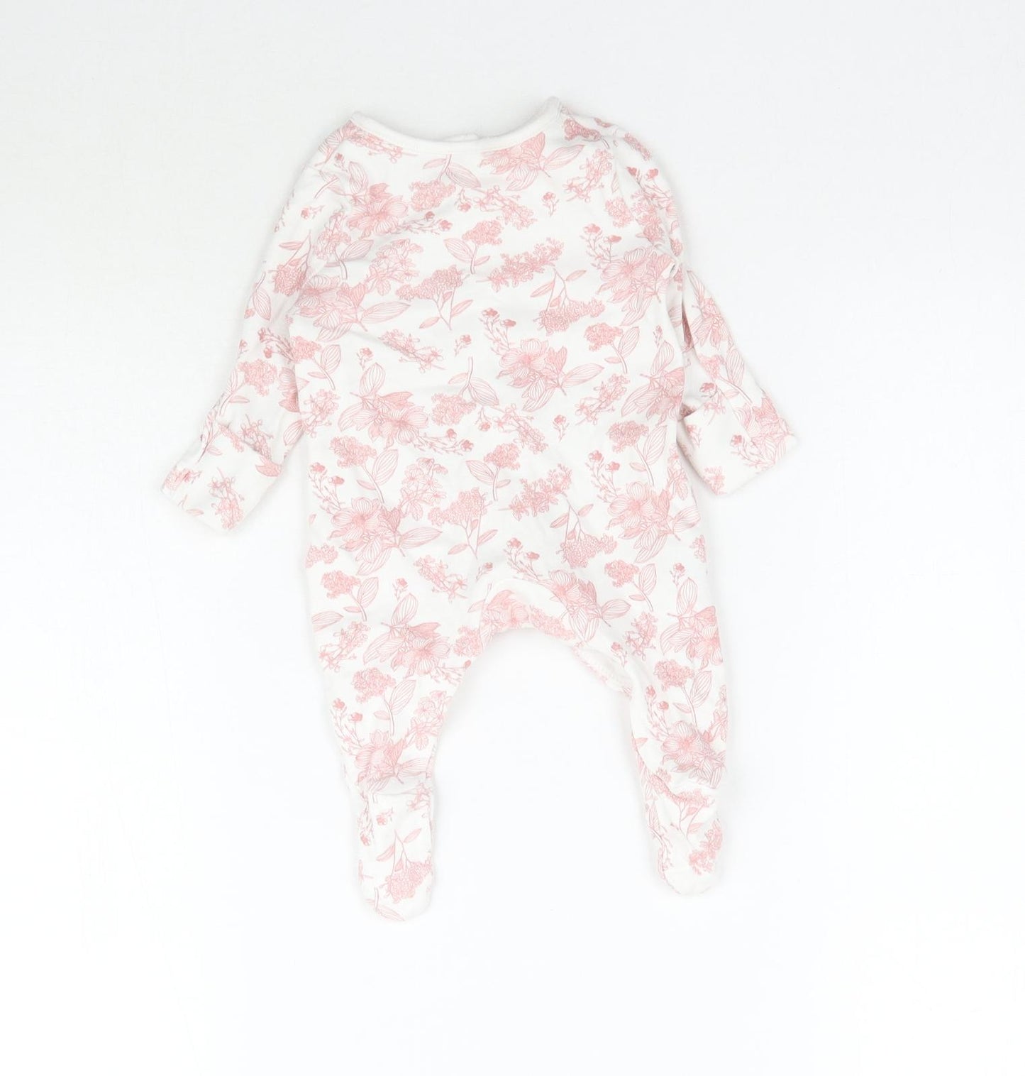 TU Girls Multicoloured Floral  Babygrow One-Piece Size Newborn