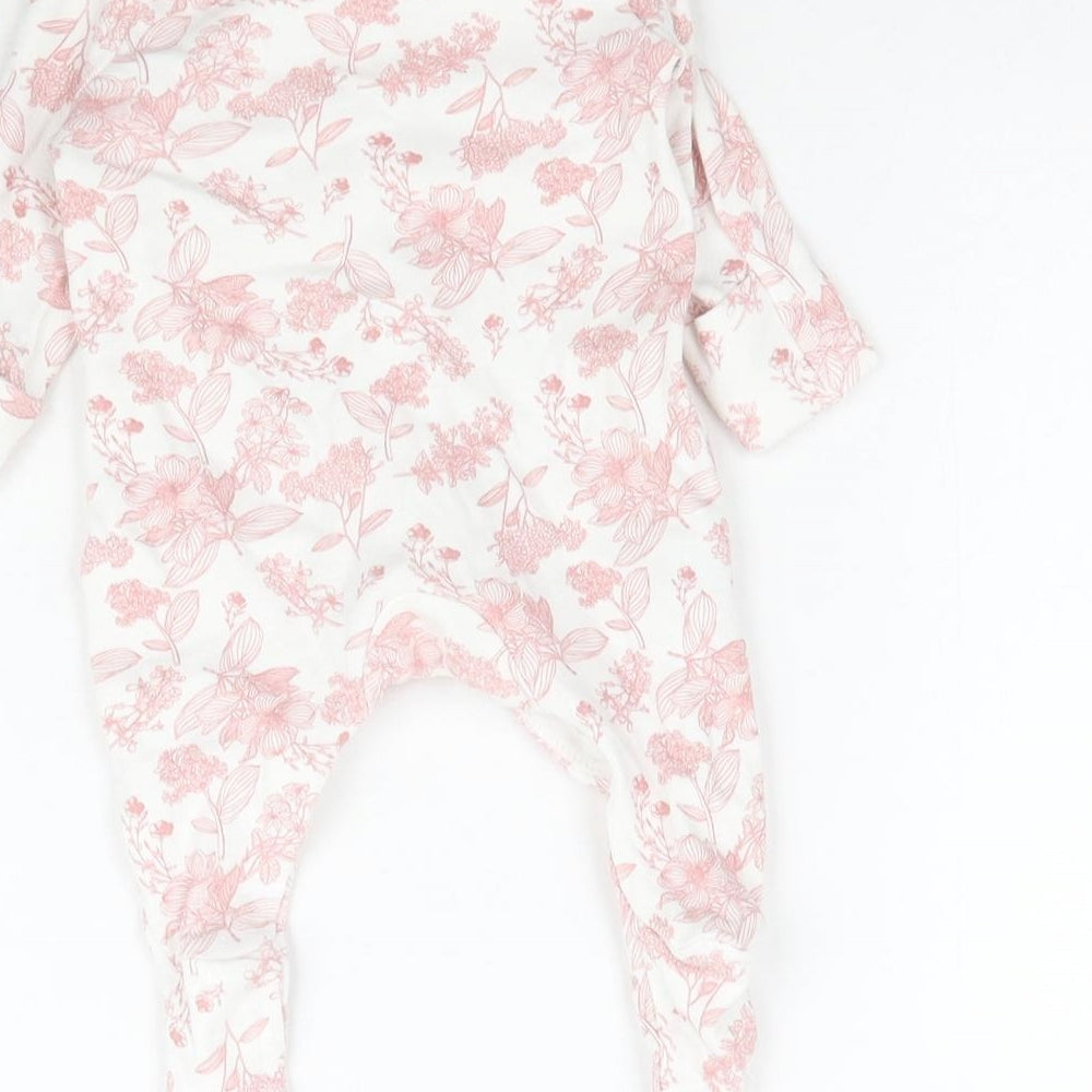 TU Girls Multicoloured Floral  Babygrow One-Piece Size Newborn