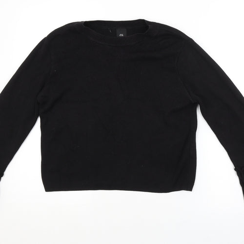 River Island Womens Black   Pullover Jumper Size 10
