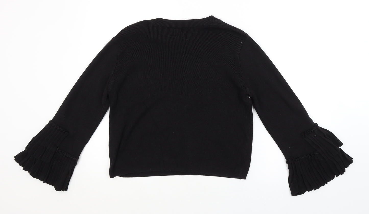River Island Womens Black   Pullover Jumper Size 10