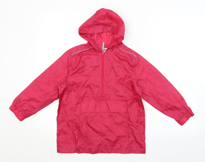 Preworn Girls Pink   Rain Coat Coat Size S