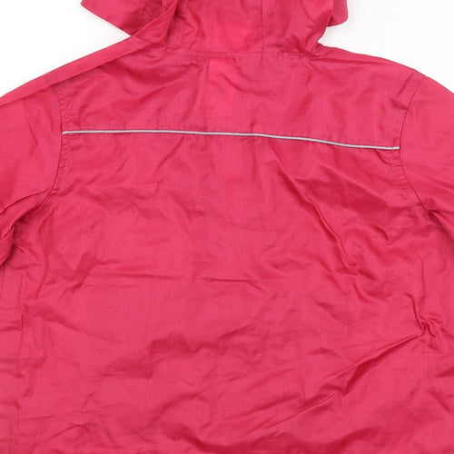 Preworn Girls Pink   Rain Coat Coat Size S