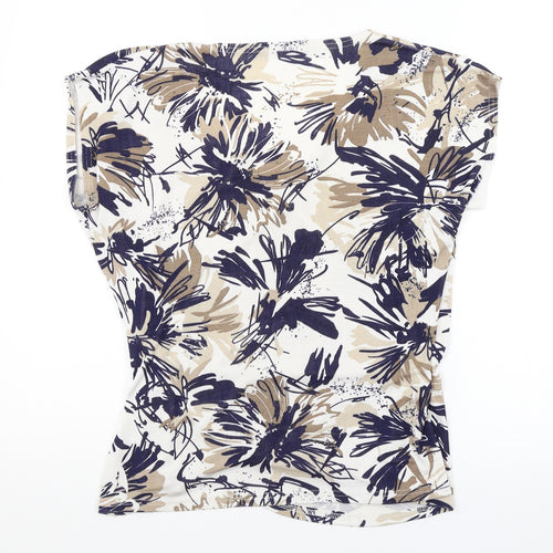 Reflections Womens Multicoloured Floral  Basic Blouse Size XL