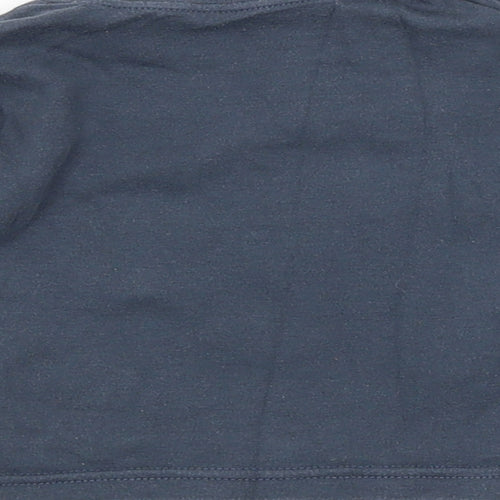 George Baby Blue   Basic T-Shirt Size 6-9 Months  - BATMAN
