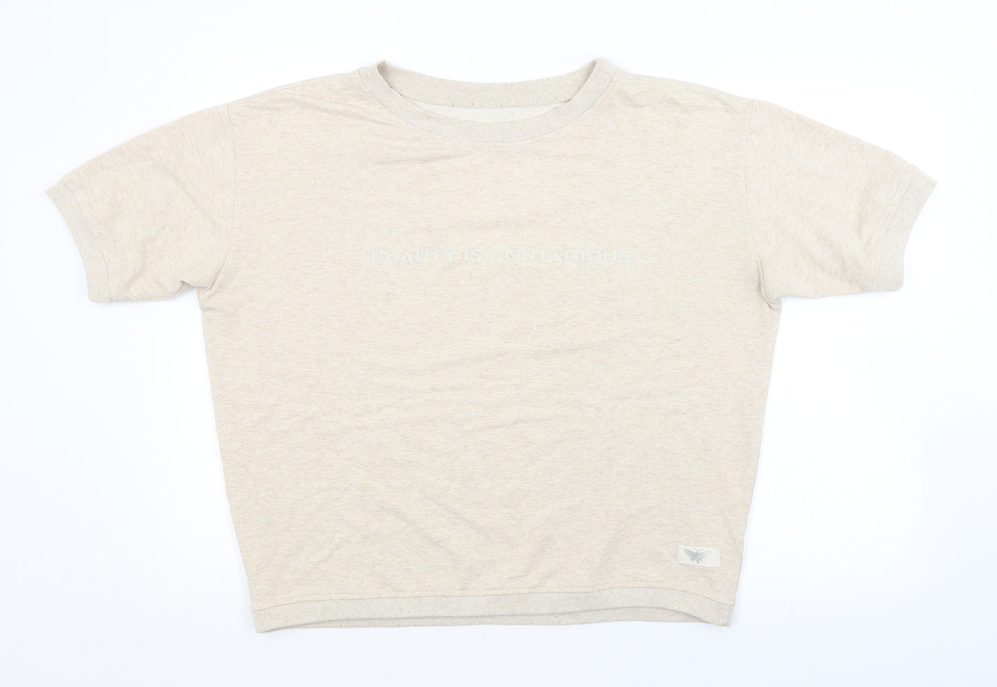 INSOMNIA Womens Beige   Pullover Jumper Size M