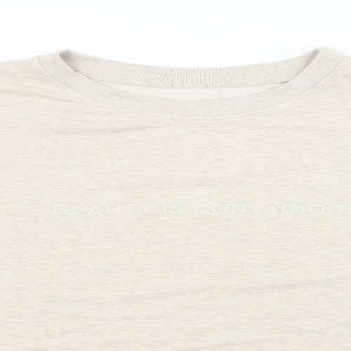 INSOMNIA Womens Beige   Pullover Jumper Size M