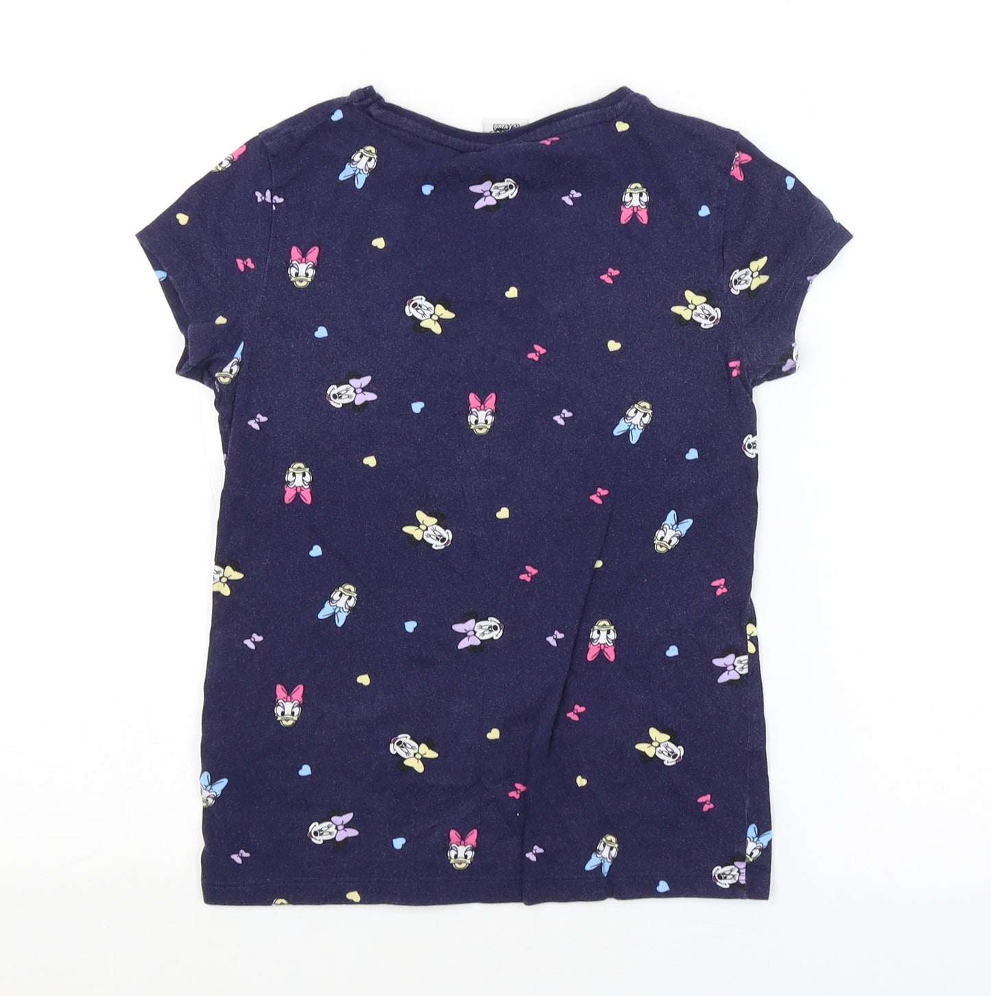 Disney Girls Purple Spotted  Top Pyjama Top Size 8-9 Years