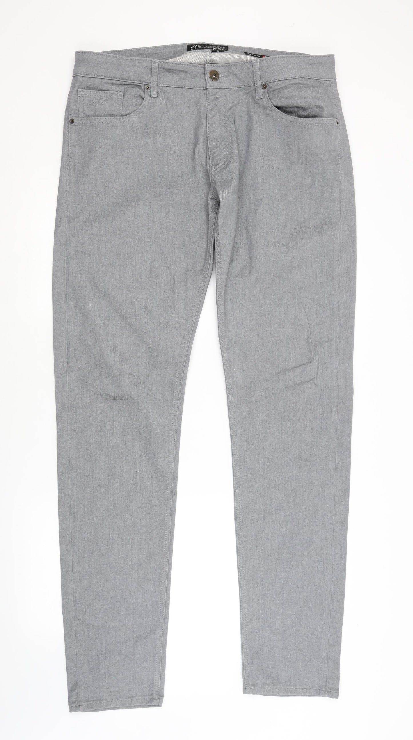 Preworn Mens Grey   Chino Trousers Size 40 in L38 in