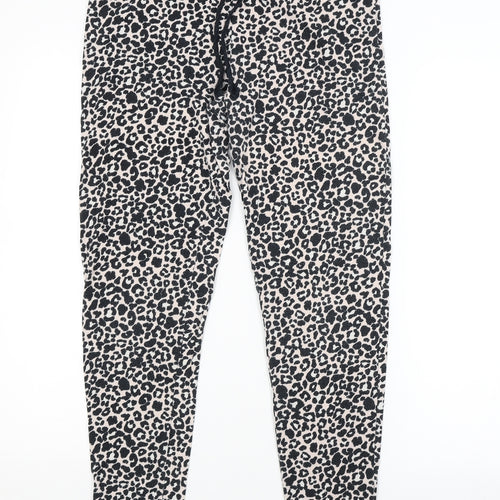 George Womens Pink Animal Print   Pyjama Pants Size 12