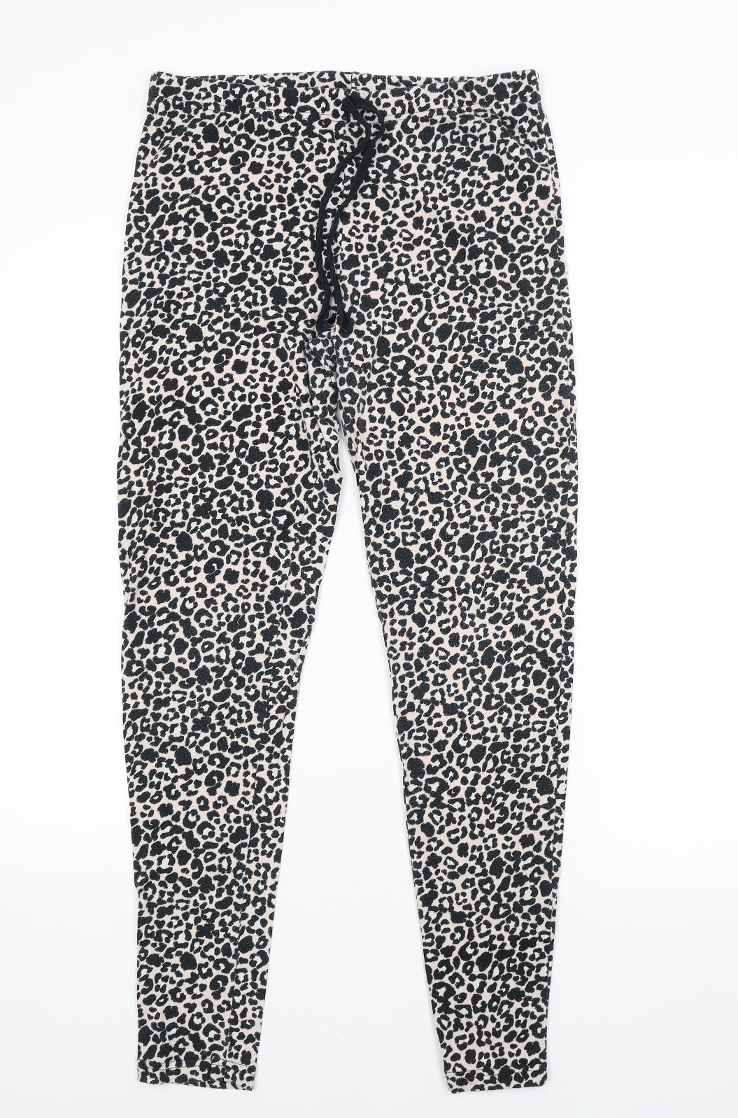 George Womens Pink Animal Print   Pyjama Pants Size 12
