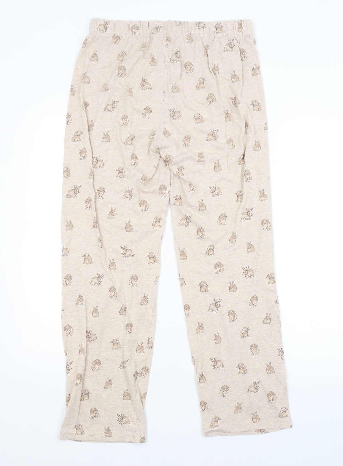 Primark Womens Brown Animal Print   Pyjama Pants Size 10