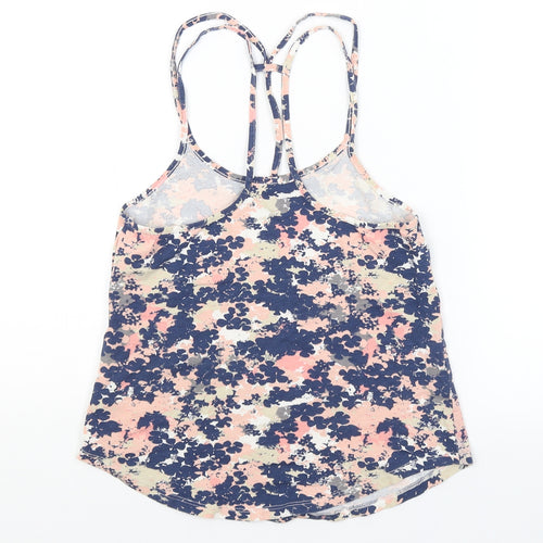 New Look Womens Multicoloured Floral  Cropped Tank Size XS