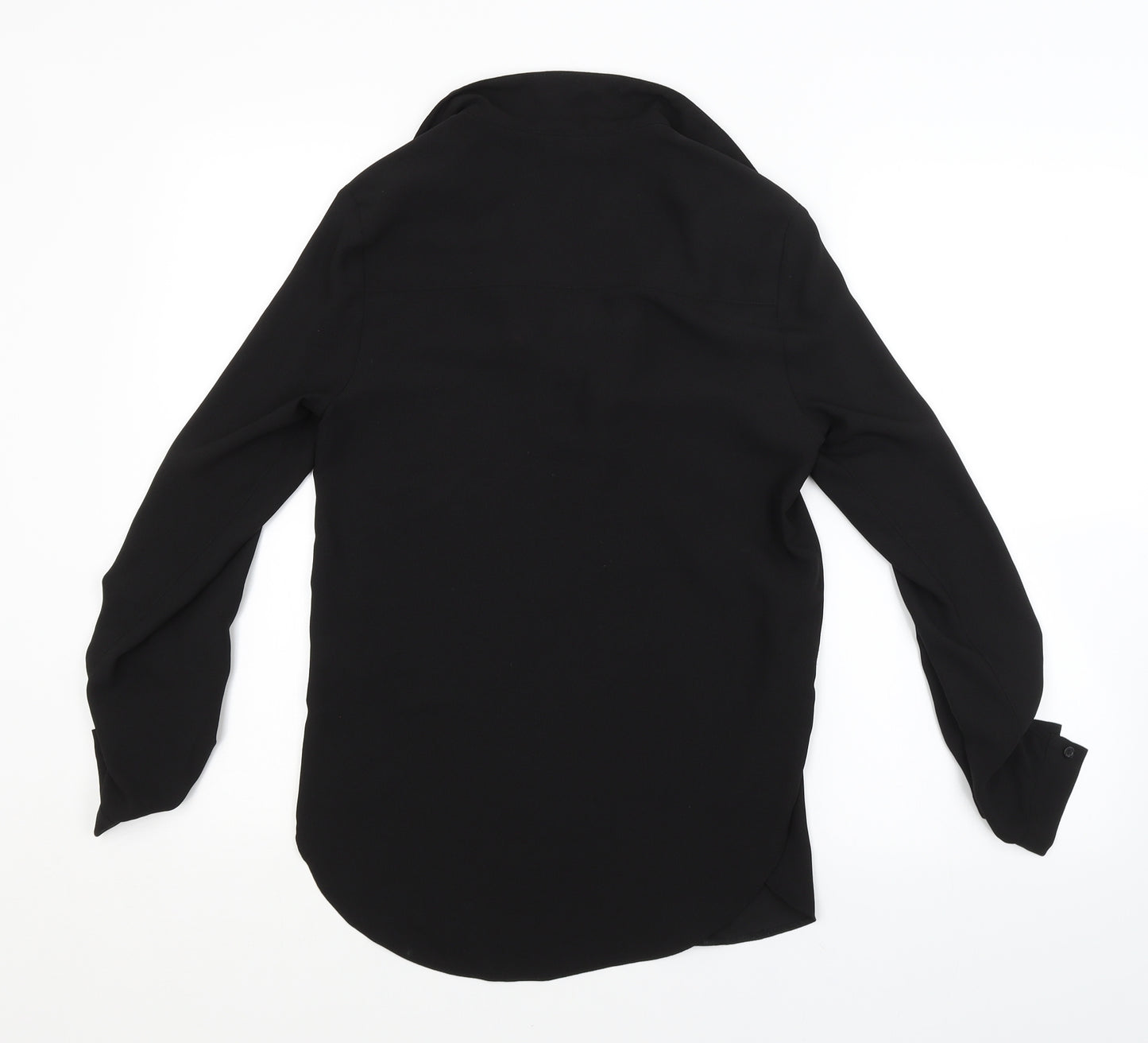 Miss Selfridge Womens Black   Basic Blouse Size 6