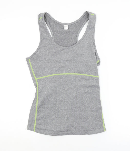 Preworn Womens Grey   Basic Tank Size M