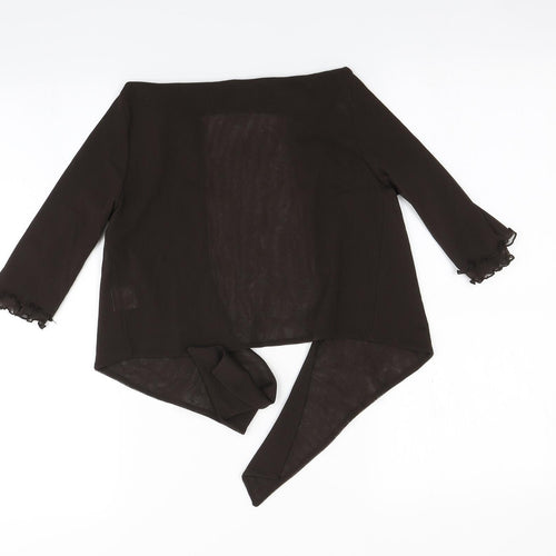 James Lakeland Womens Brown   Basic Blouse Size 10