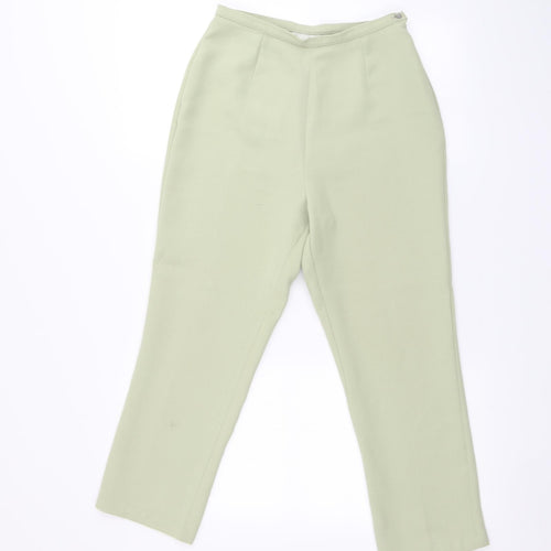 BHS Womens Green   Trousers  Size 10 L23 in